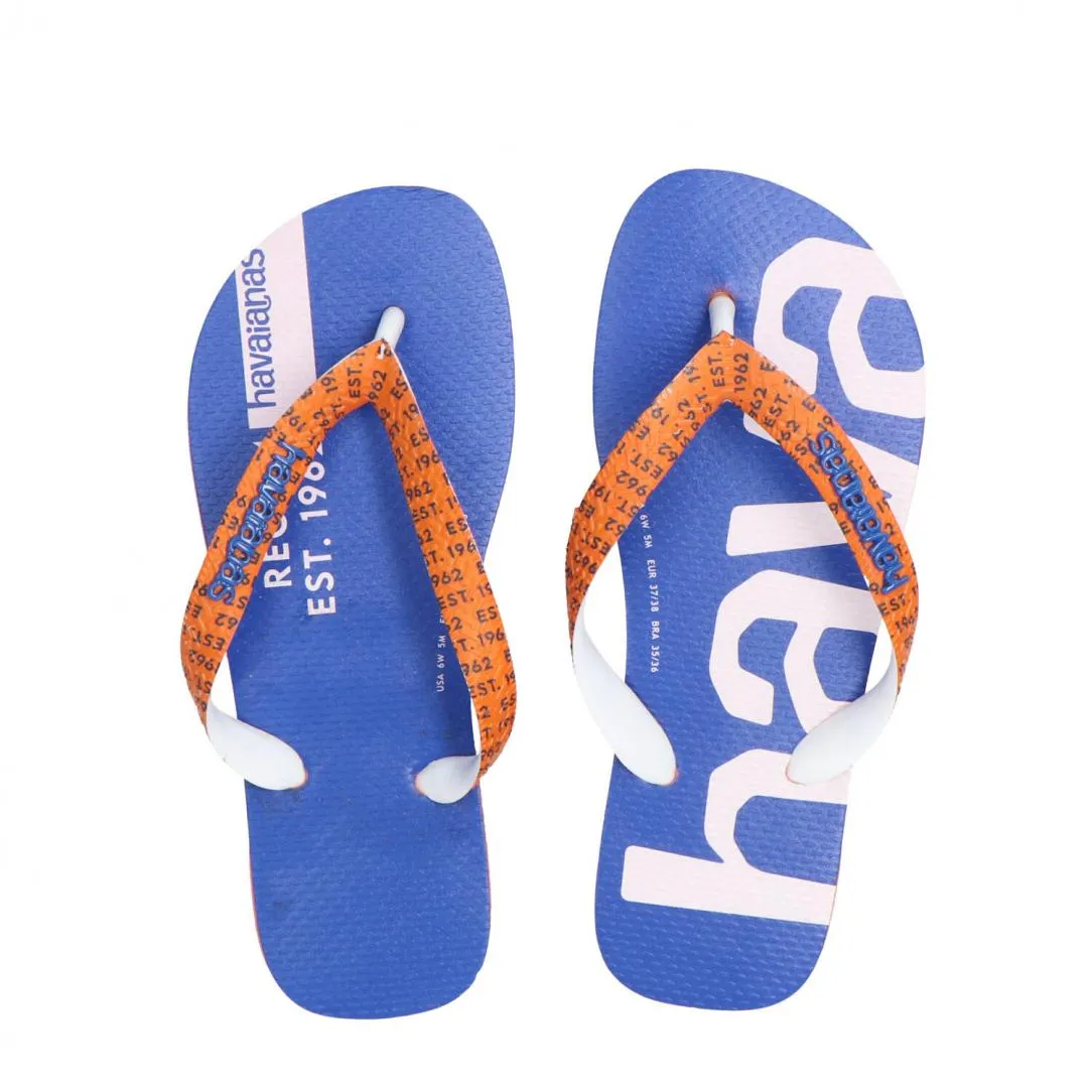 HYPE TOP LOGOMANIA MIX Blu Royal