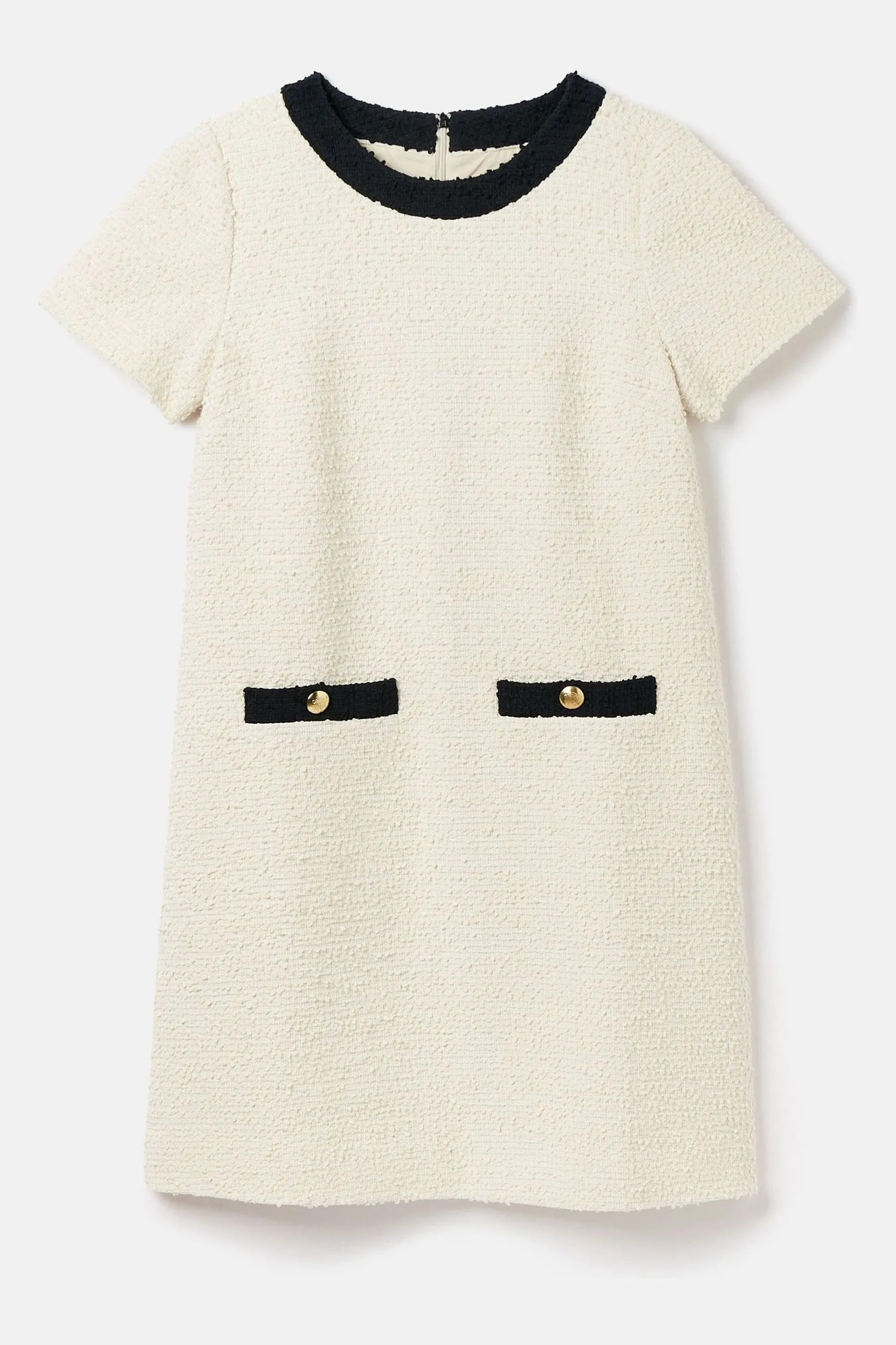 Joules - Celeste - Abito corto in bouclé