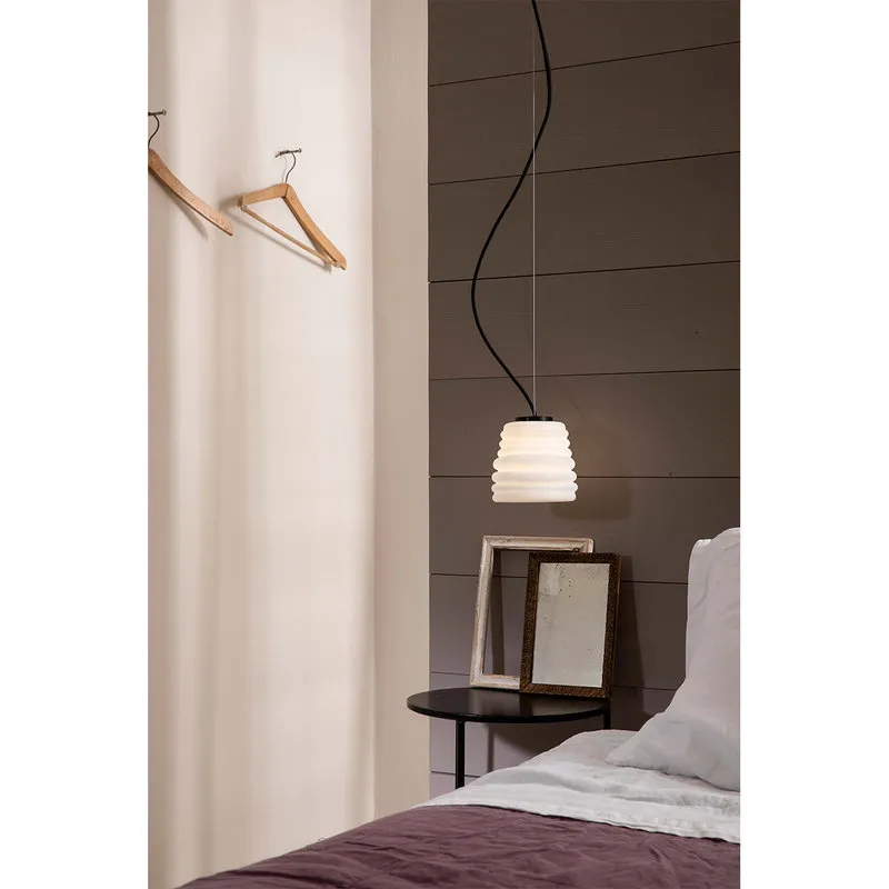 KARMAN Lampada a sospensione BIBENDUM grande, bianco