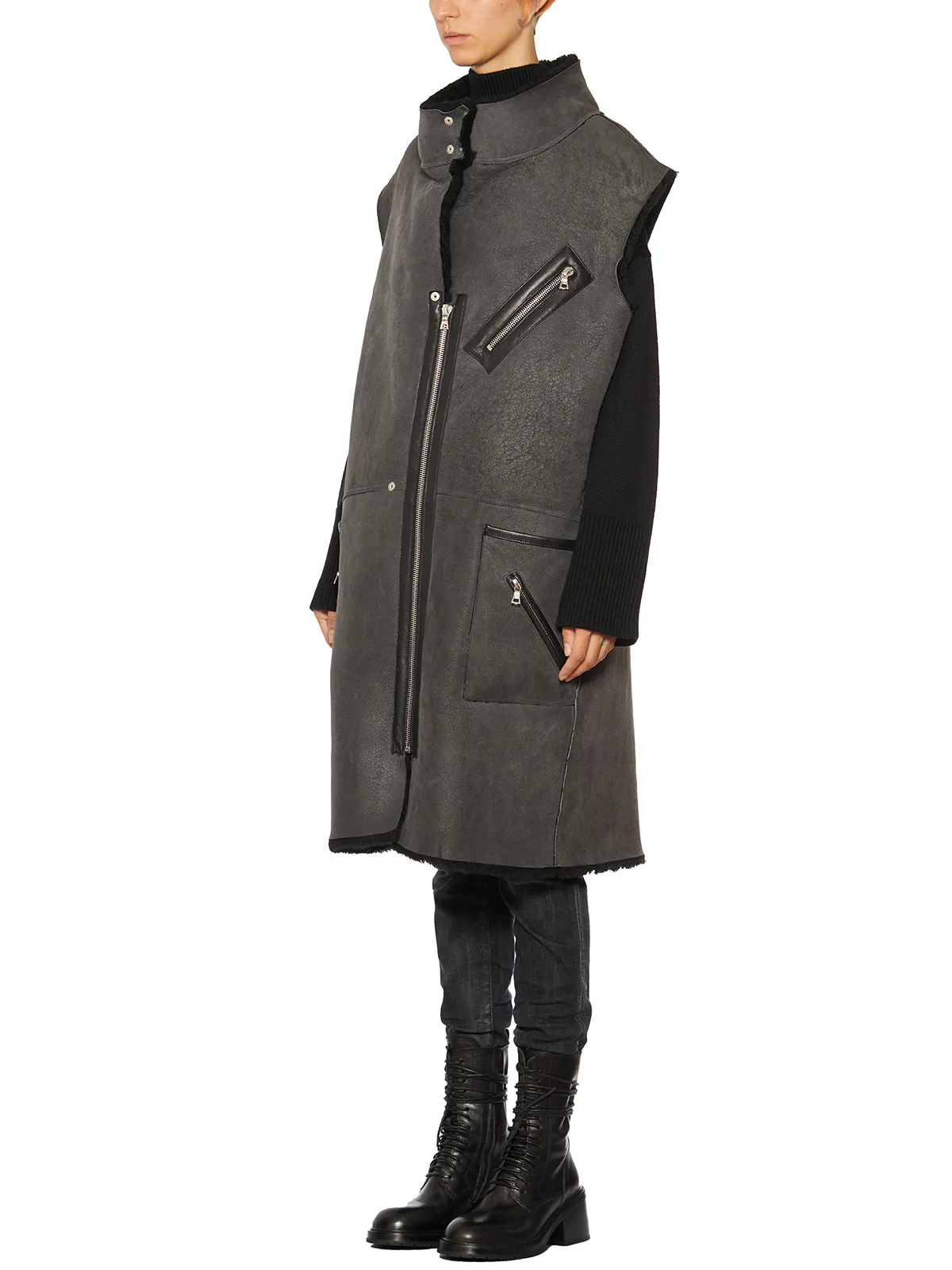KERVIN MARC  GILET IN MONTONE 