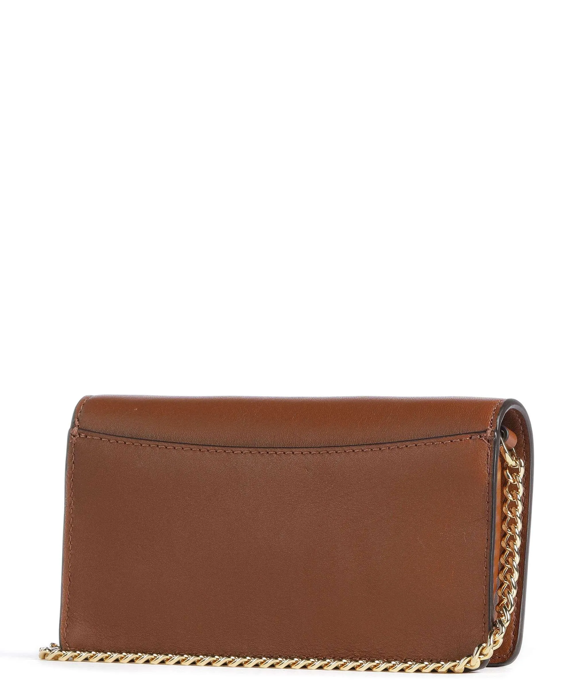 Lauren Ralph Lauren Trnlk Borsa a tracolla pelle di vacchetta finemente grana marrone  