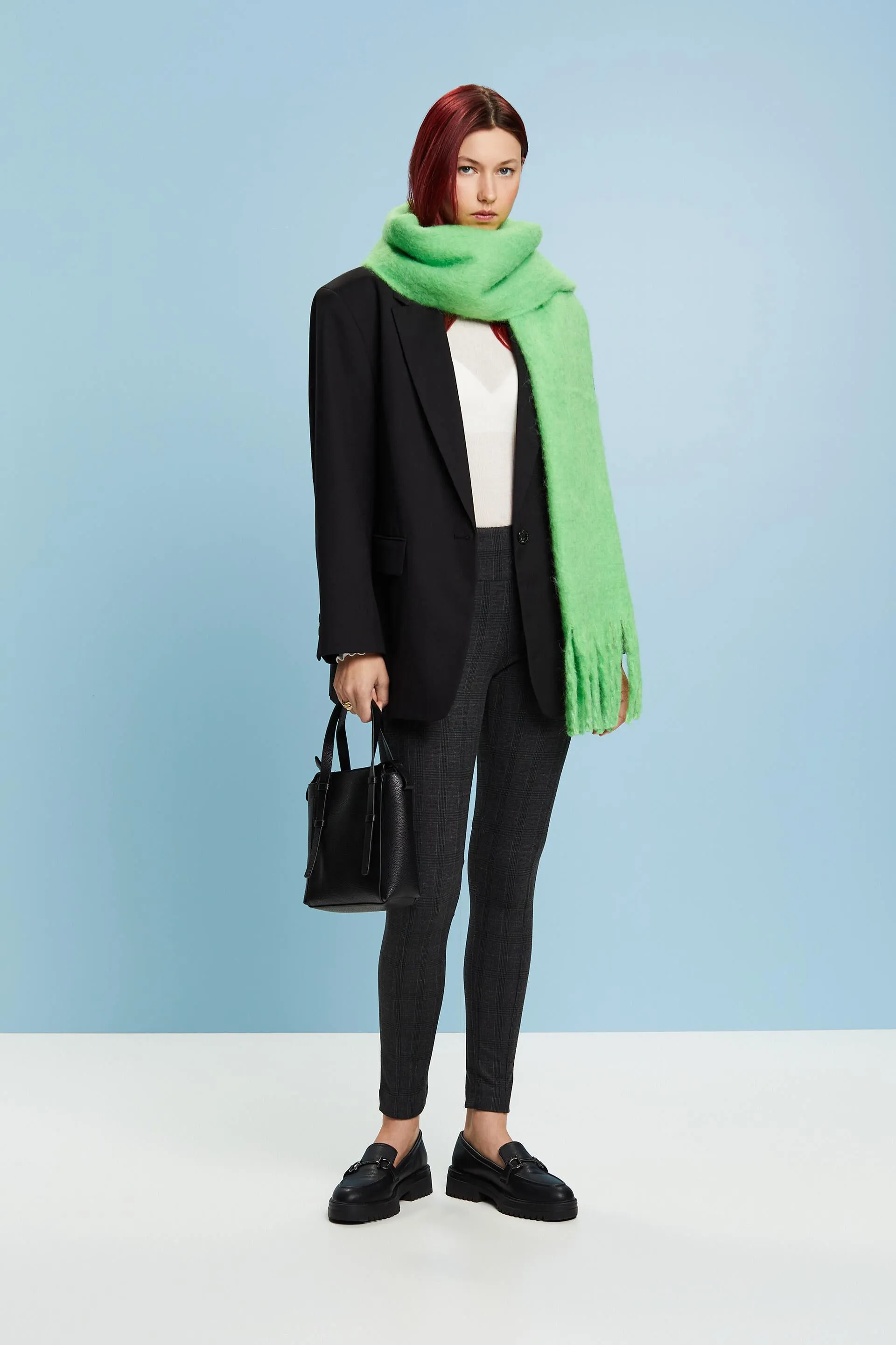 Leggings in jersey Punto a quadri