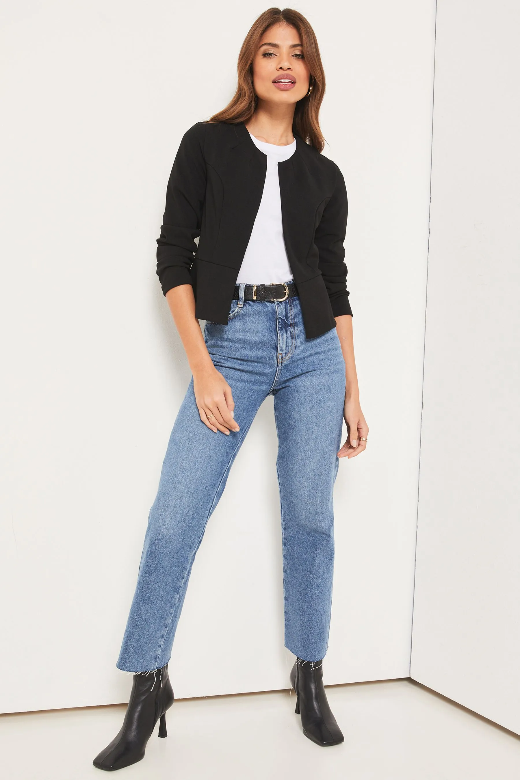 Lipsy Corto - Giacca stile blazer senza colletto