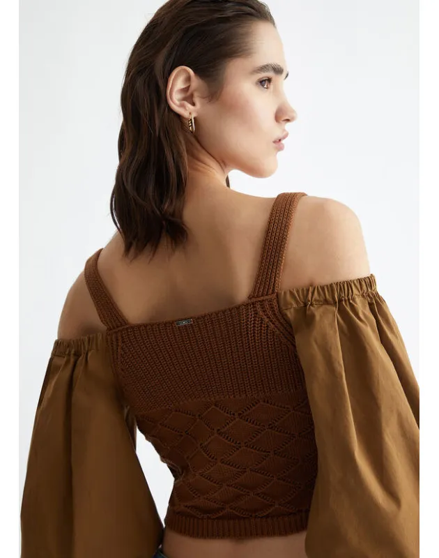 LIU JO- Maglia in cotone