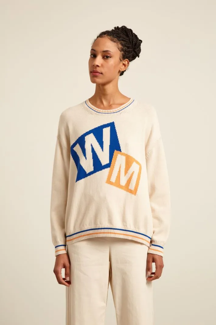 Maglia in filato di cotone