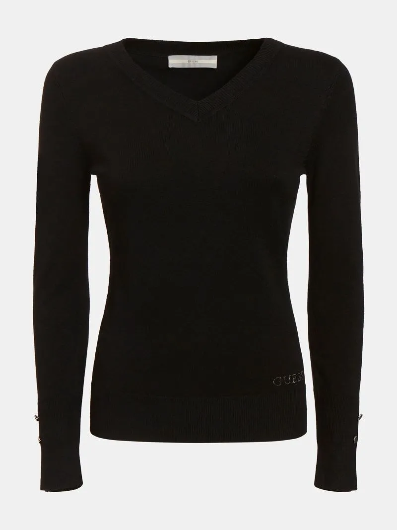 Maglia misto viscosa guess