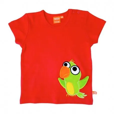 Maglietta per bambino in cotone biologico Lipfish in vari colori