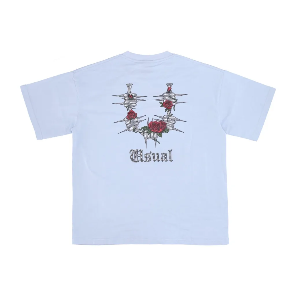 maglietta uomo barrio tee SKY BLUE
