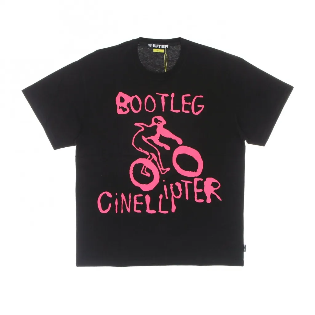 maglietta uomo cinelli bootleg tee BLACK