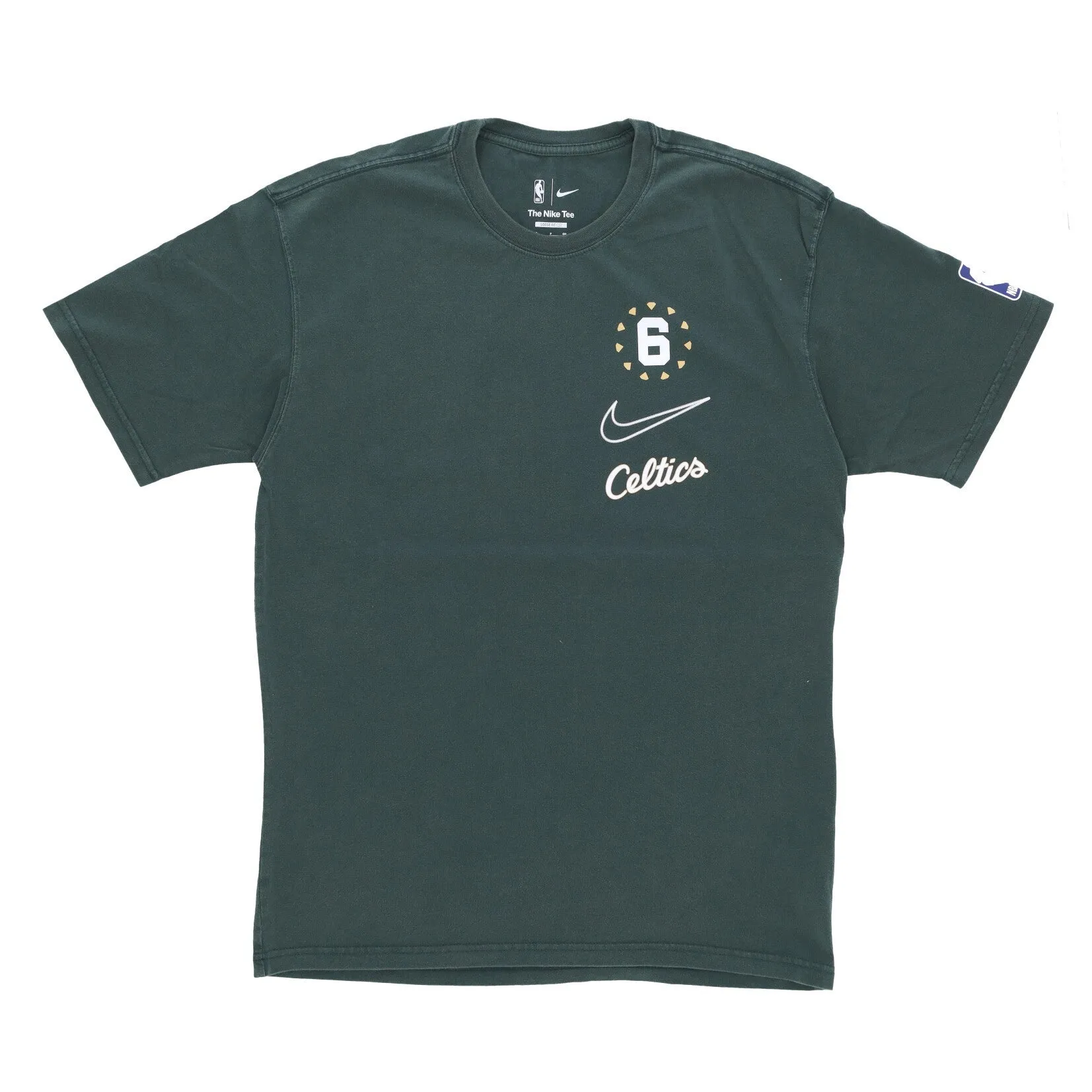 Maglietta Uomo Nba City Edition Courtside Max90 1 Tee Boscel Pro Green