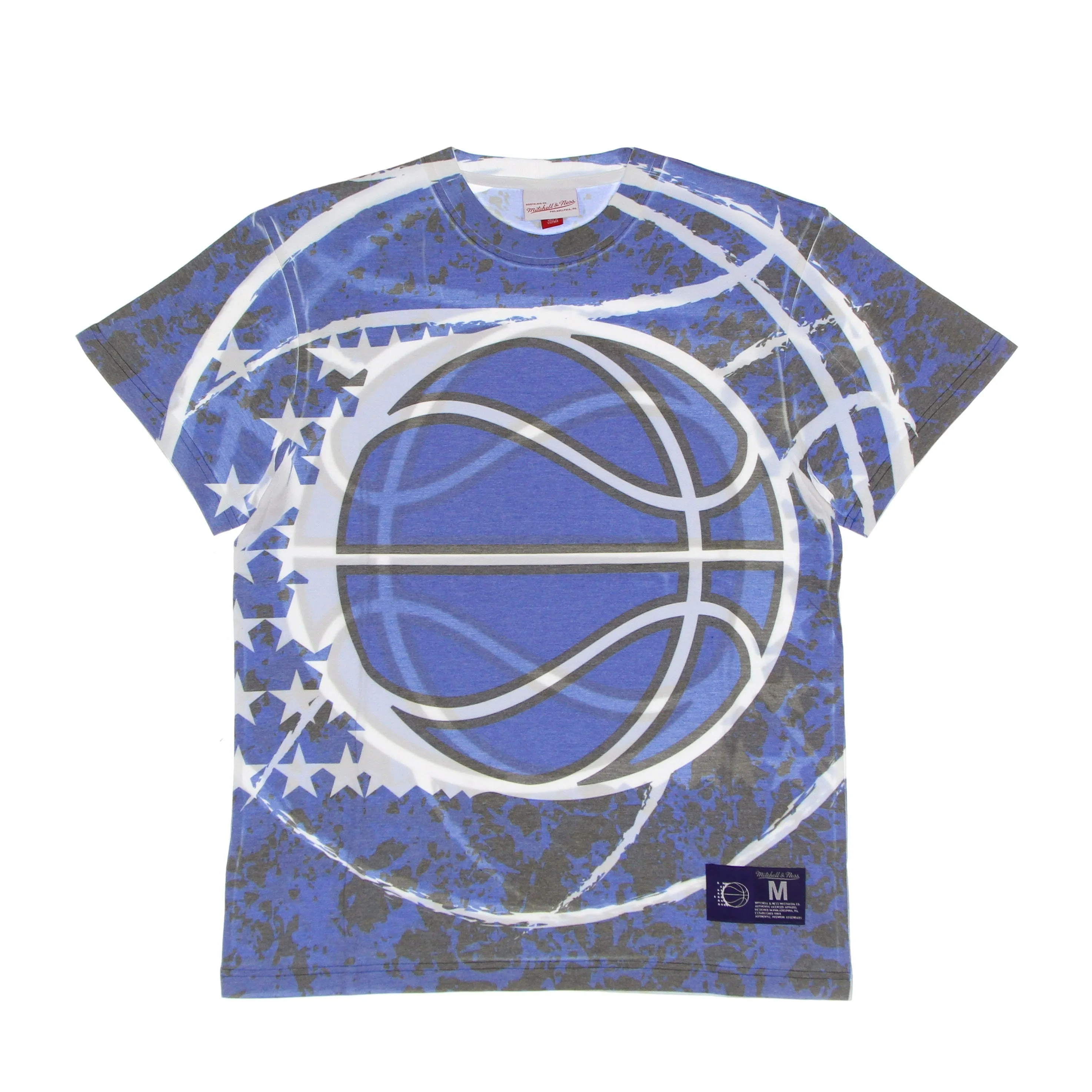 Maglietta Uomo Nba Jumbotron Tee Hardwood Classics Orlmag Royal/original Team Colors