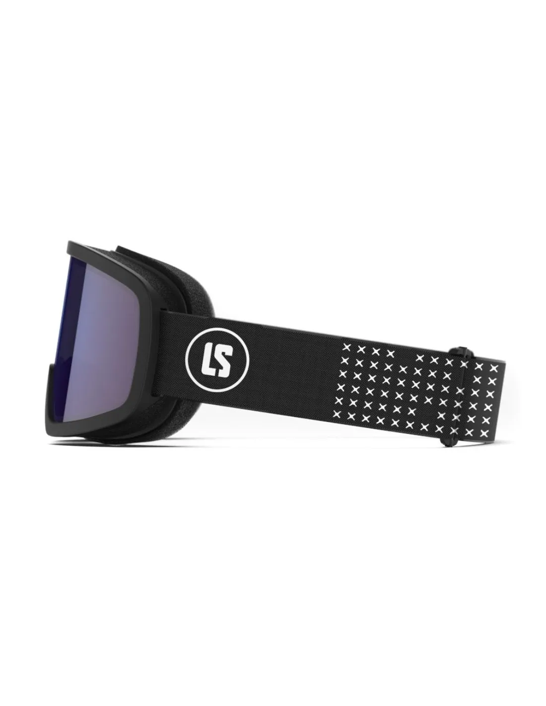 Maschera da sci Loubsol LS2 Black Mirror Blue