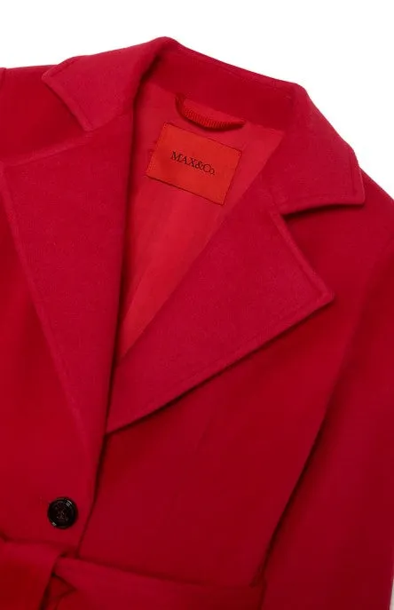 MAX&Co. Cappotto con cintura in vita MX0001-MX001