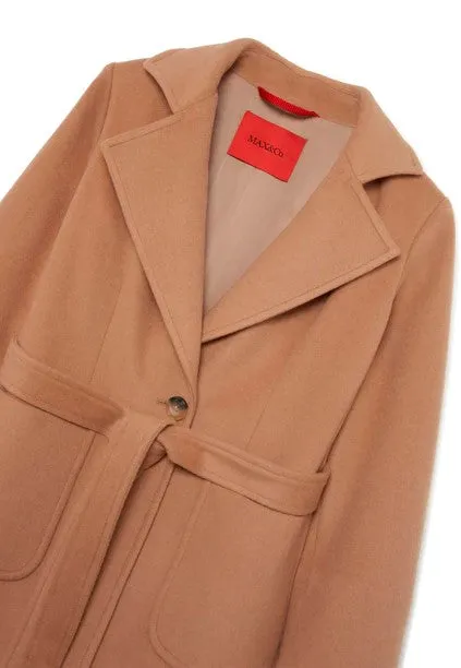 MAX&Co. Cappotto con cintura in vita MX0001-MX001