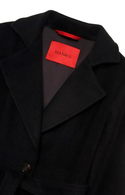 MAX&Co. Cappotto con cintura in vita MX0001-MX001