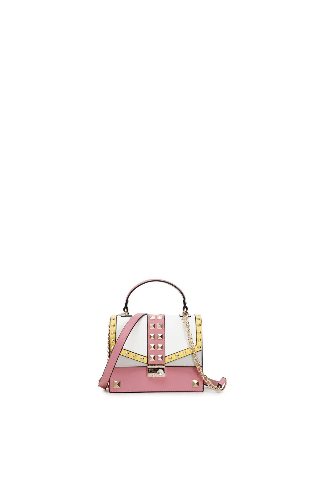 minibag con patch multicolore