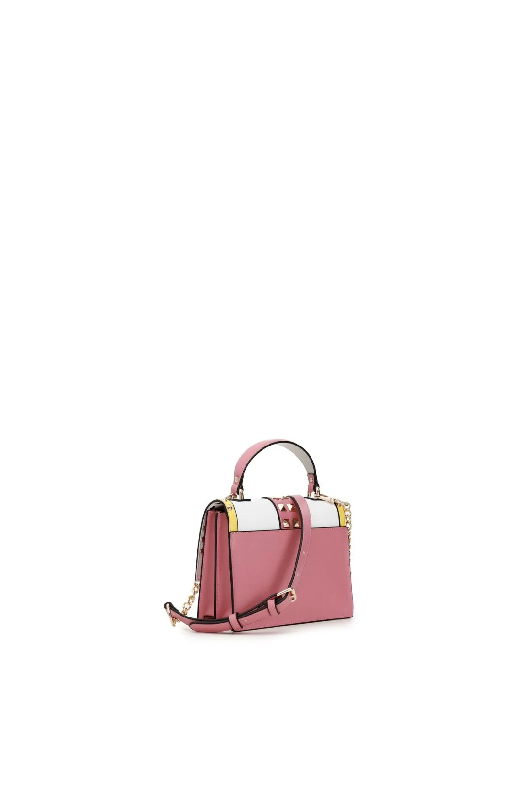 minibag con patch multicolore