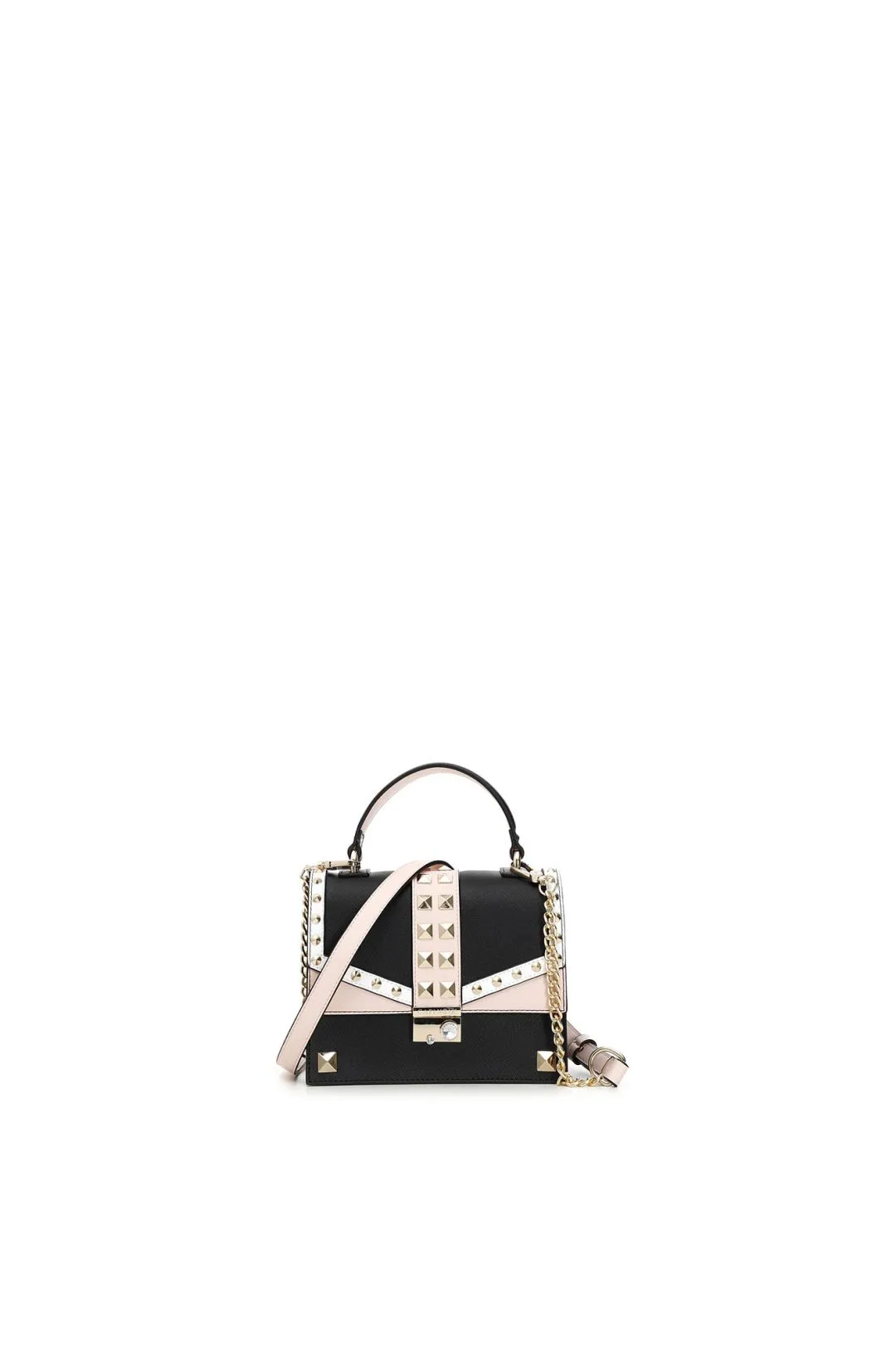 minibag con patch multicolore