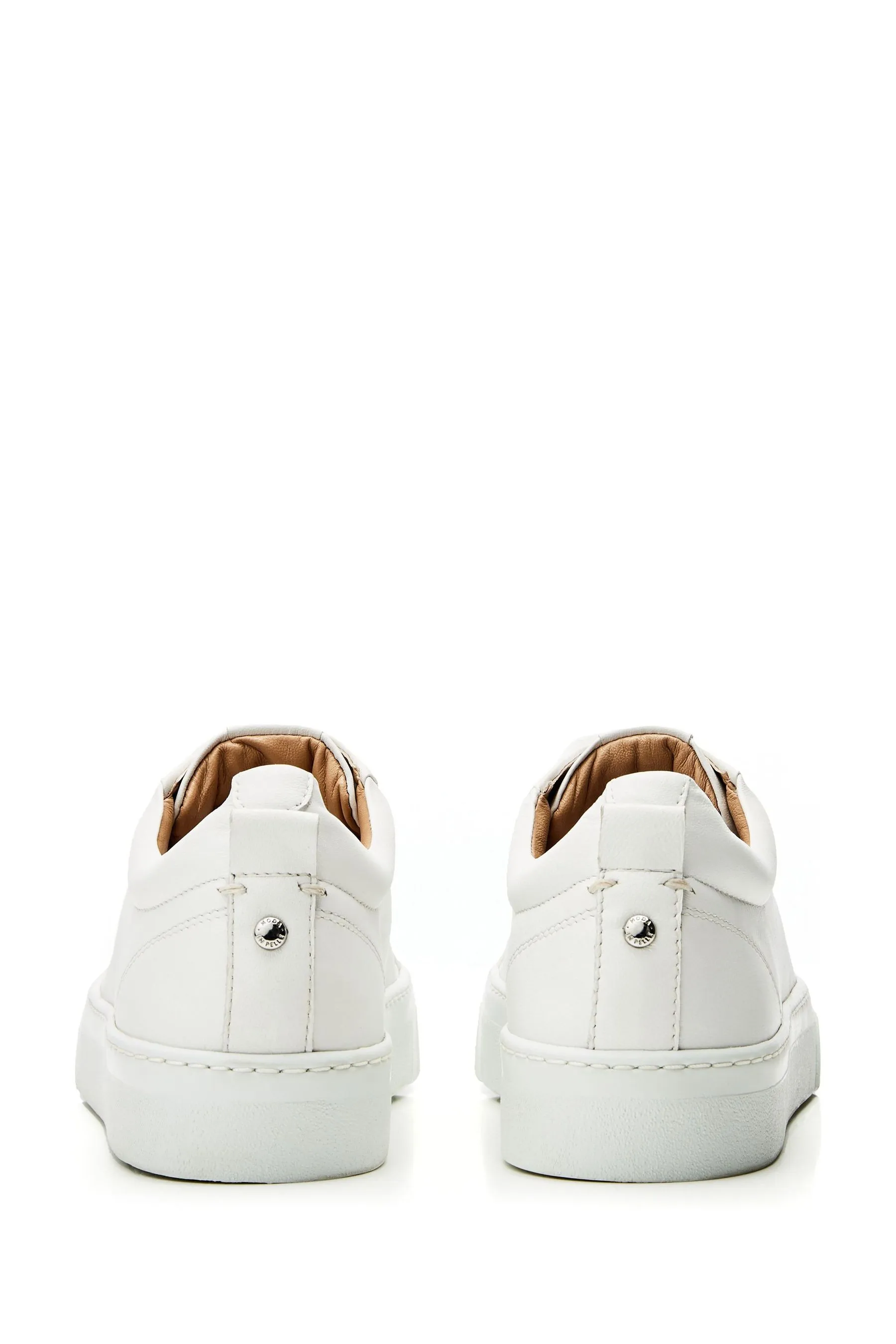 Moda in Pelle - Aiyla - Scarpe da ginnastica Pizzo-up con suola spessa