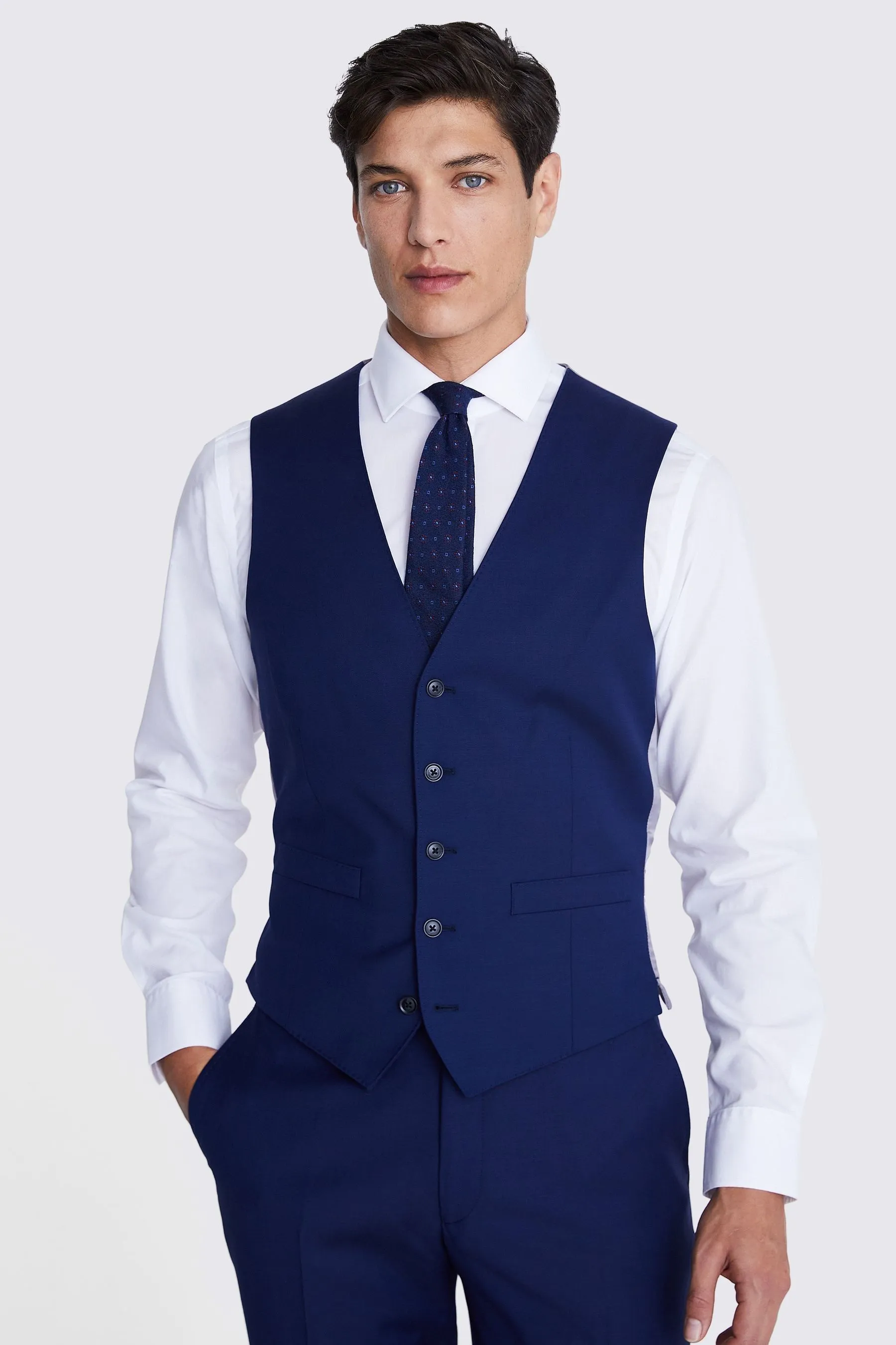 MOSS Vestibilità sartoriale - Gilet da completo in twill