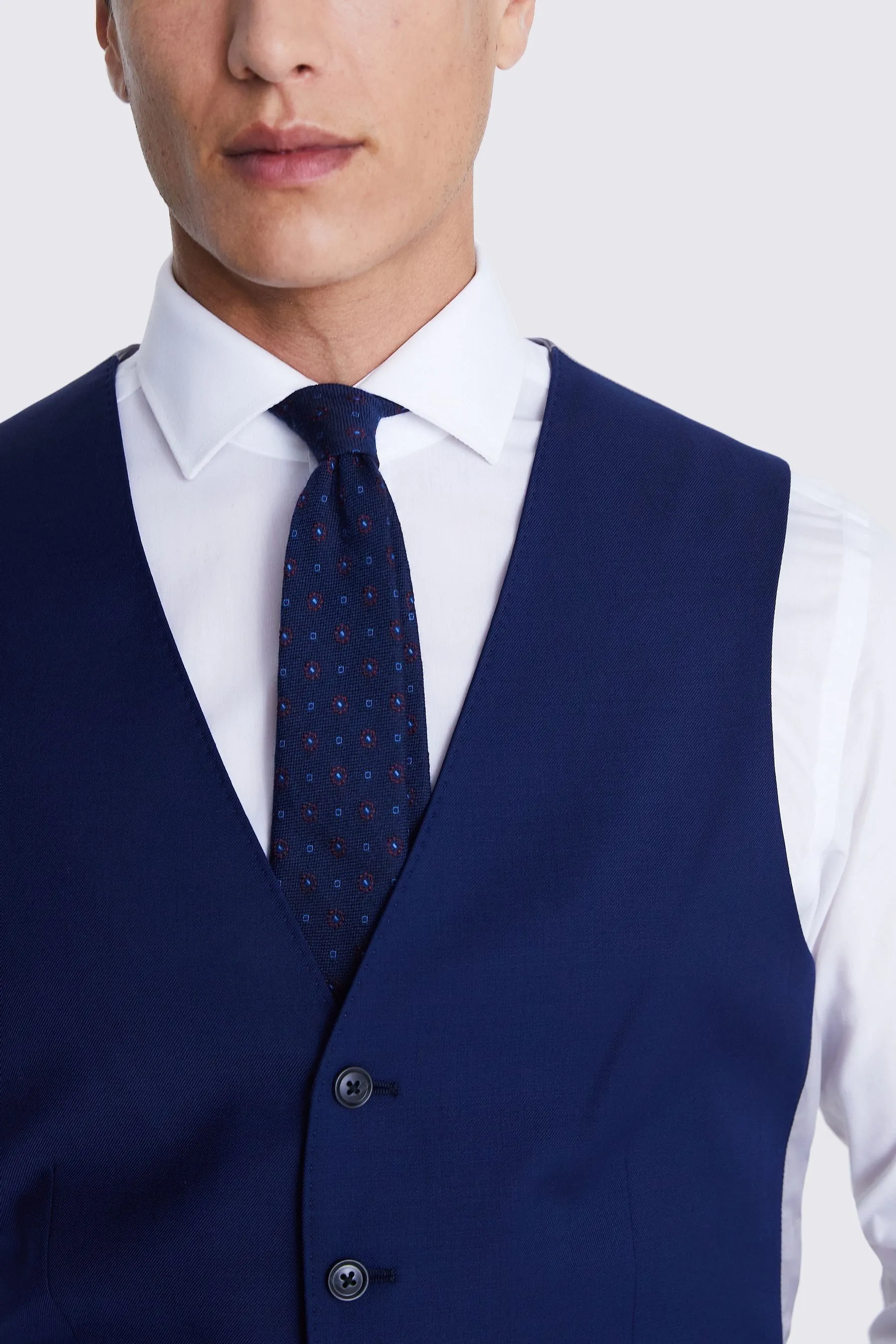 MOSS Vestibilità sartoriale - Gilet da completo in twill
