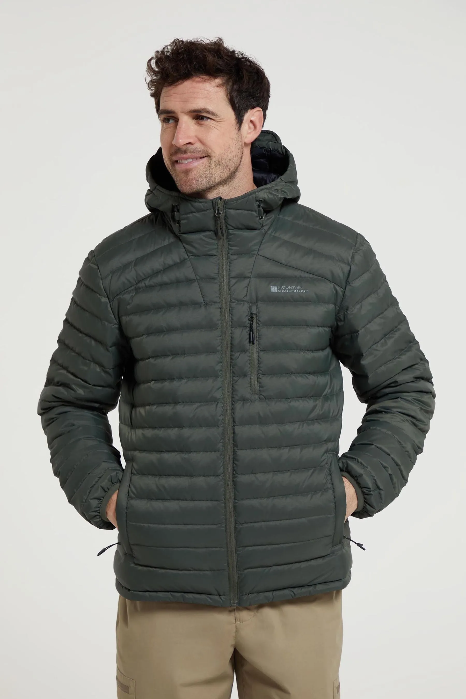Mountain Warehouse Uomo - Henry II - Giacca imbottita impermeabile    
