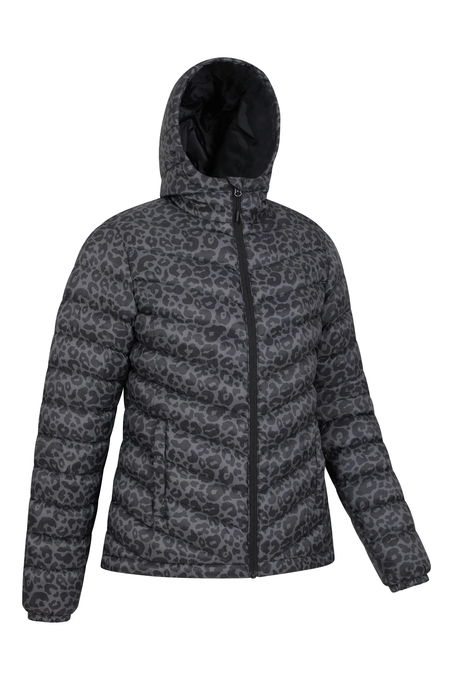 Mountain Warehouse Womens Seasons Giacca imbottita resistente all'acqua stampata    