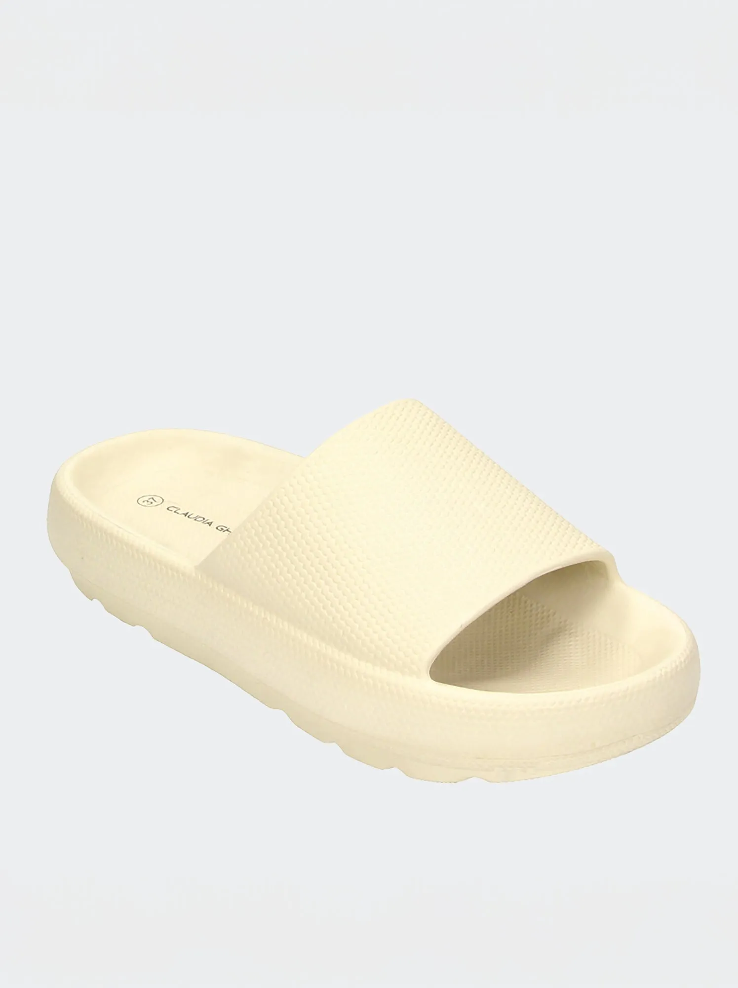 Mules con suola spessa - BEIGE