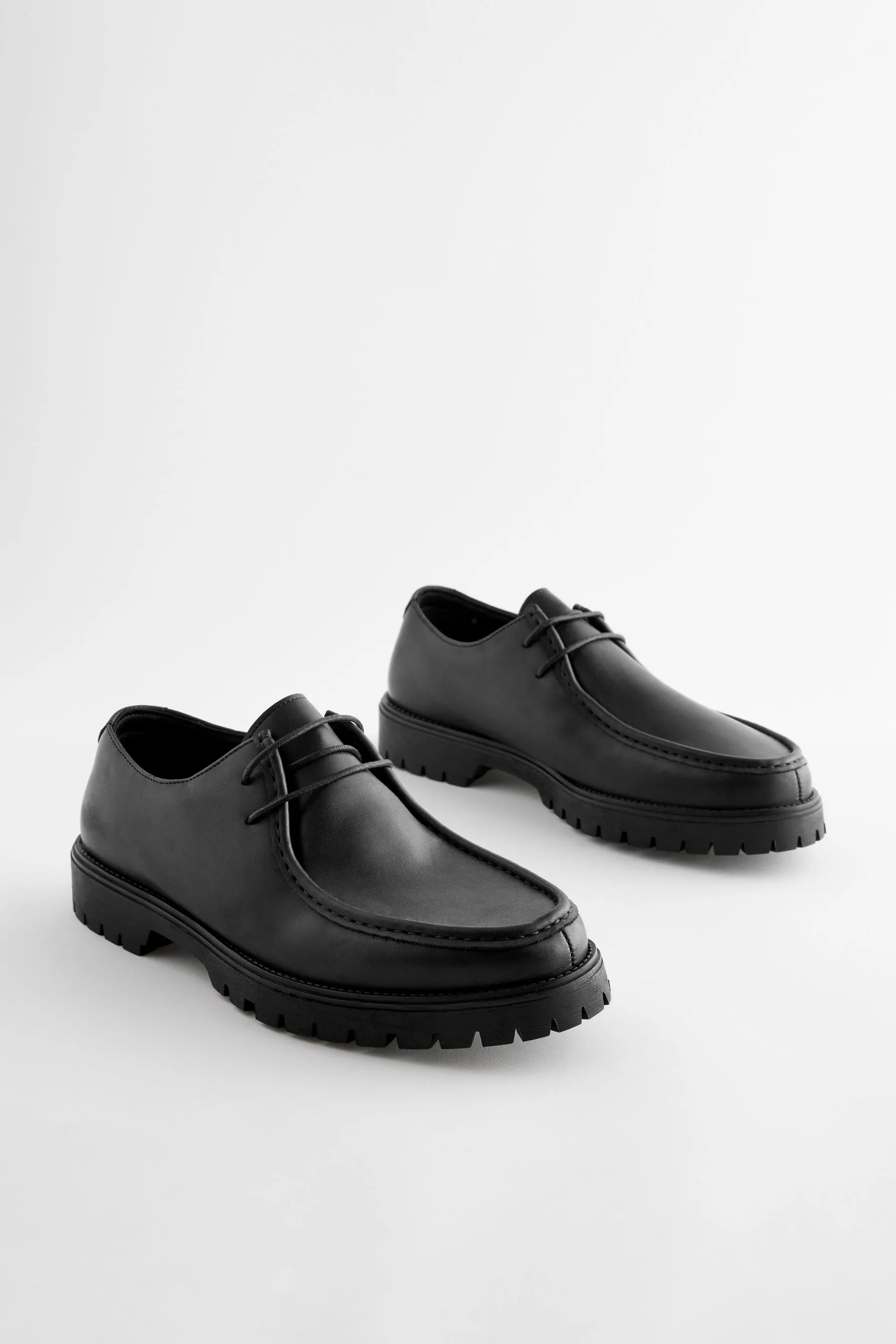 Nero  - Scarpe grembiule suola scollata