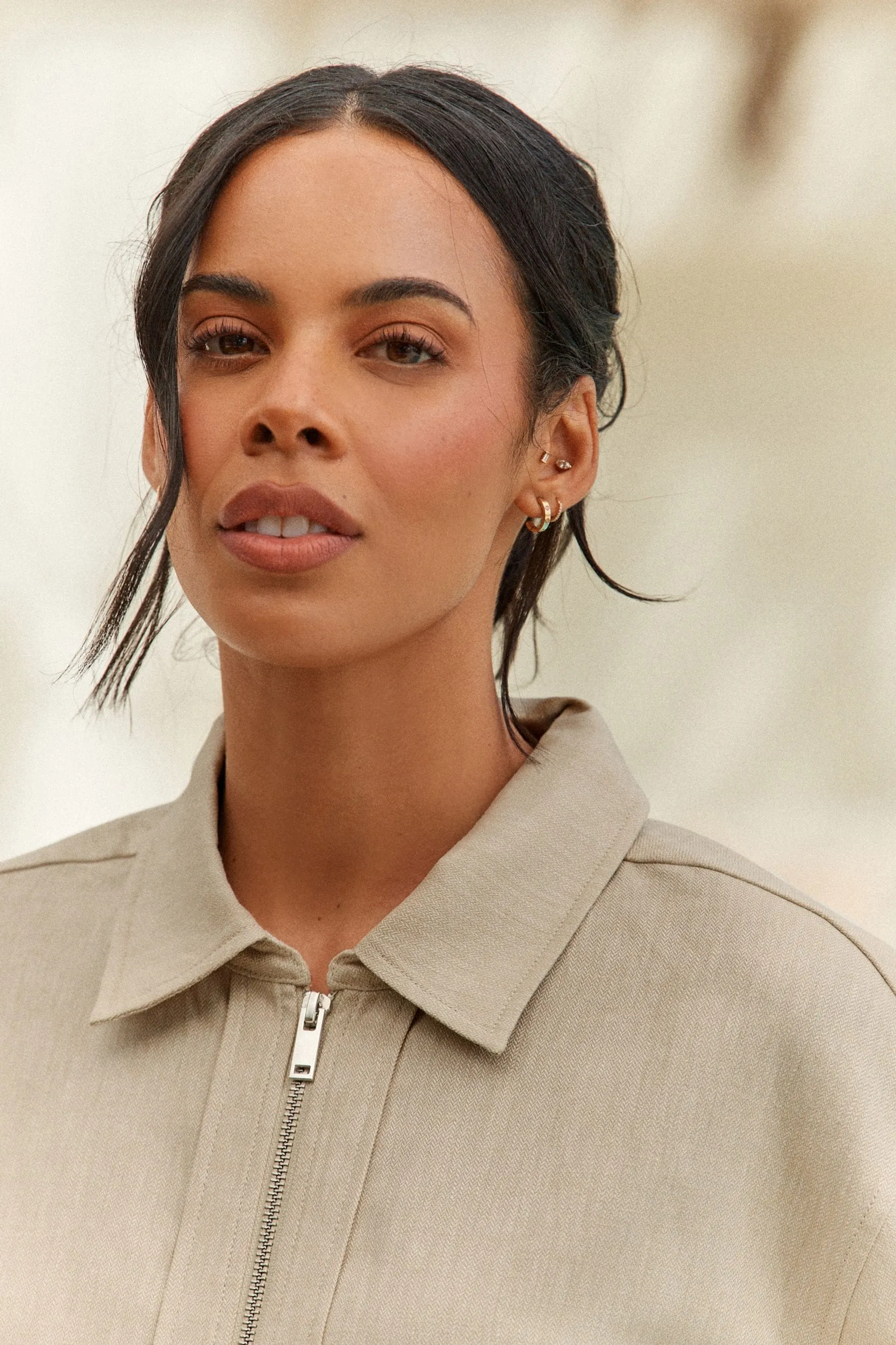 Neutro  - Rochelle - Corto stile camicia in lino