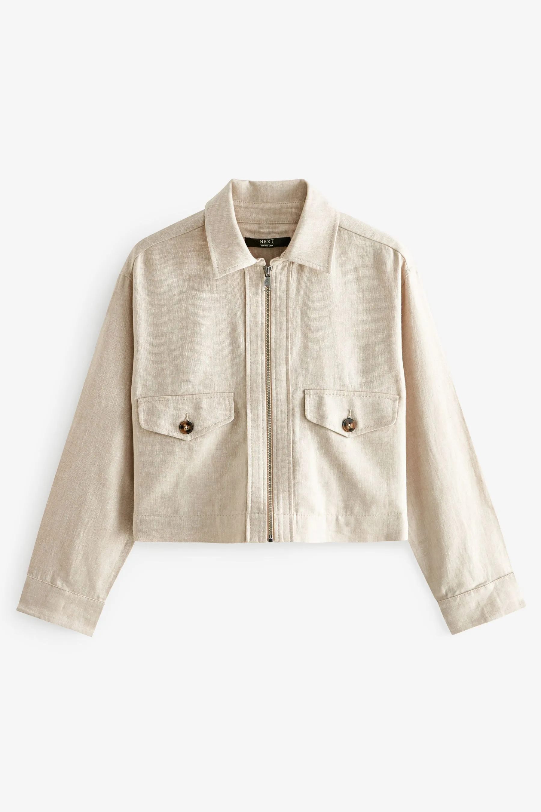 Neutro  - Rochelle - Corto stile camicia in lino