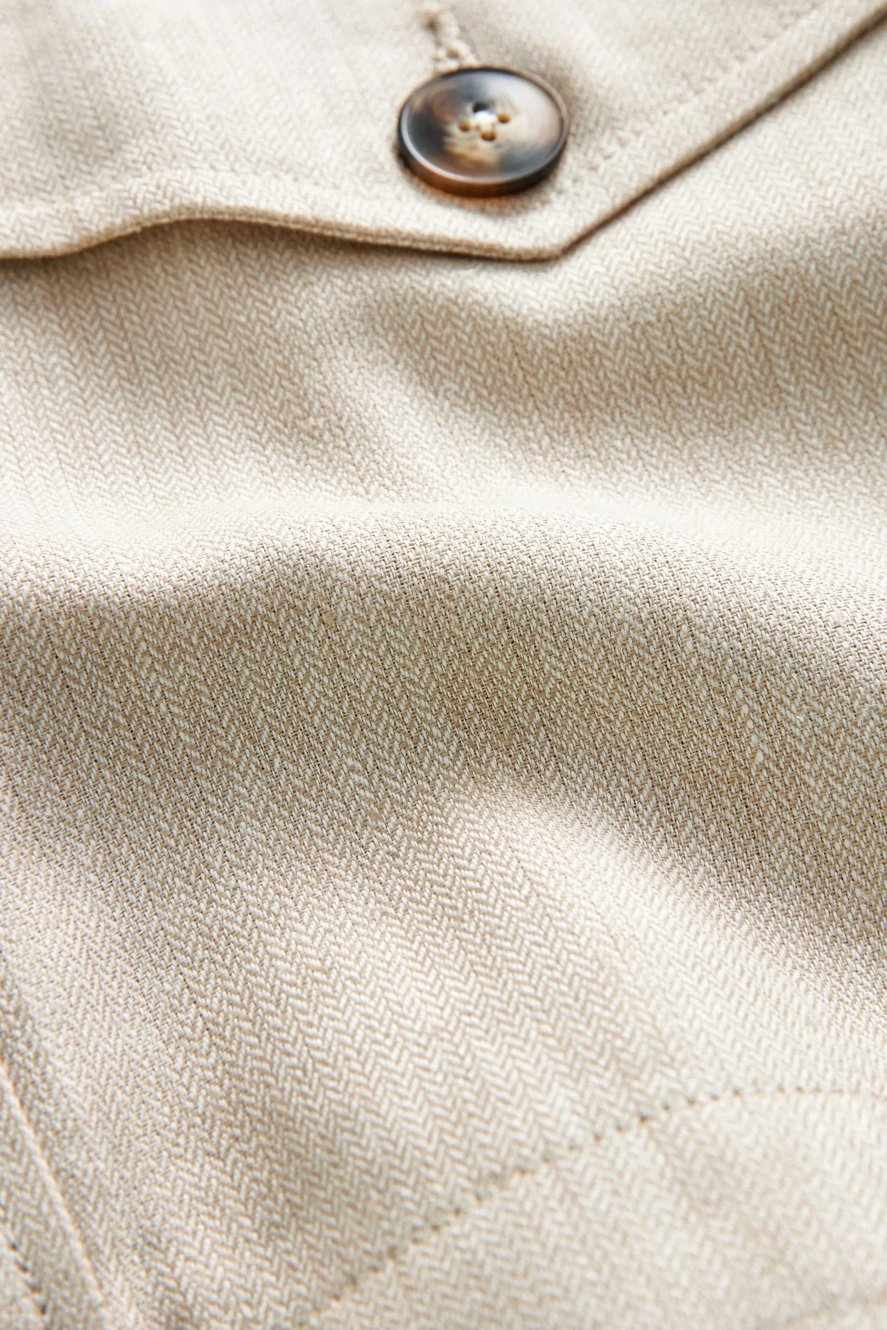 Neutro  - Rochelle - Corto stile camicia in lino