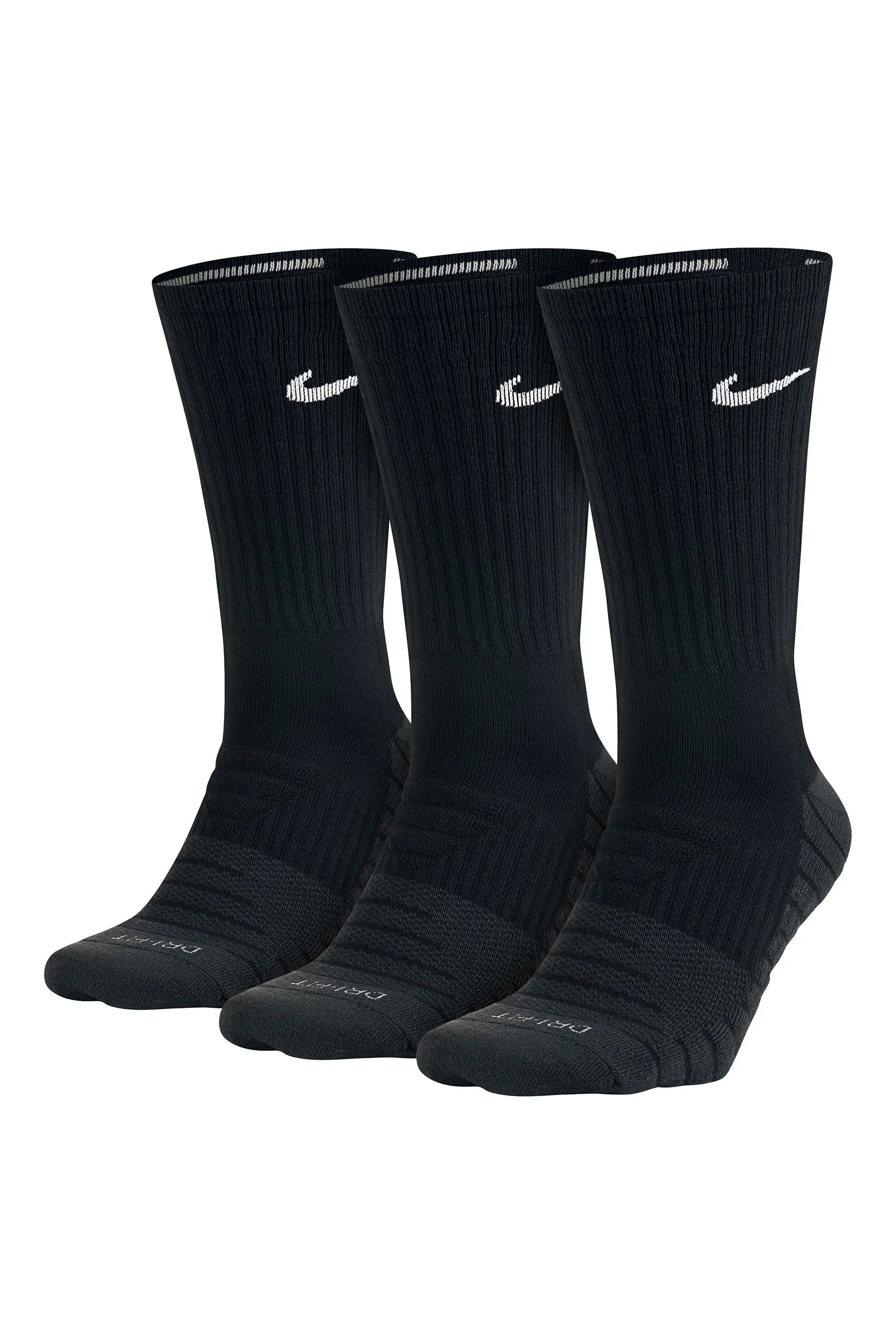 Nike - 3 Confezione girocollo imbottita Calzini