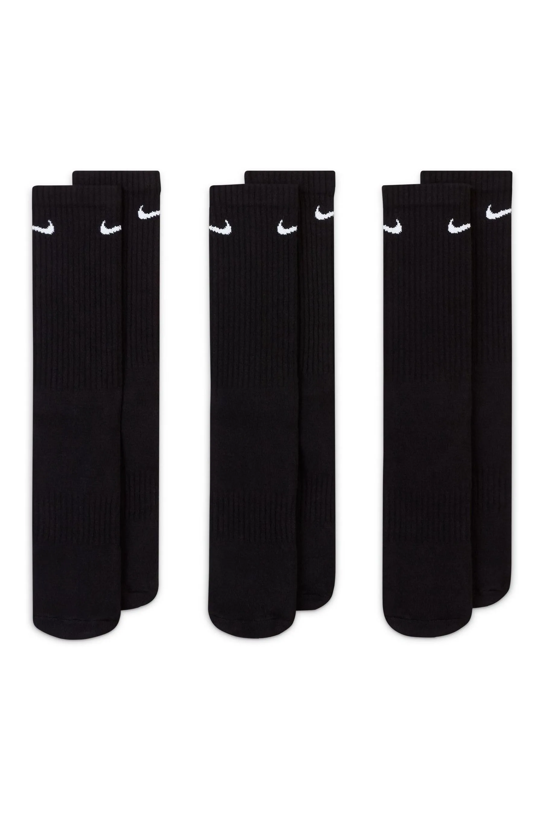 Nike - Everyday - Maglia girocollo imbottita Calzini 3 Confezione