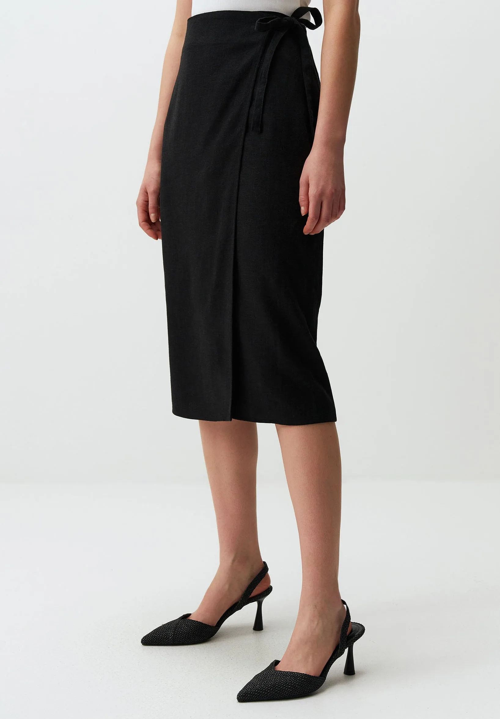 NORMAL WAIST SLIT - Gonna a campana