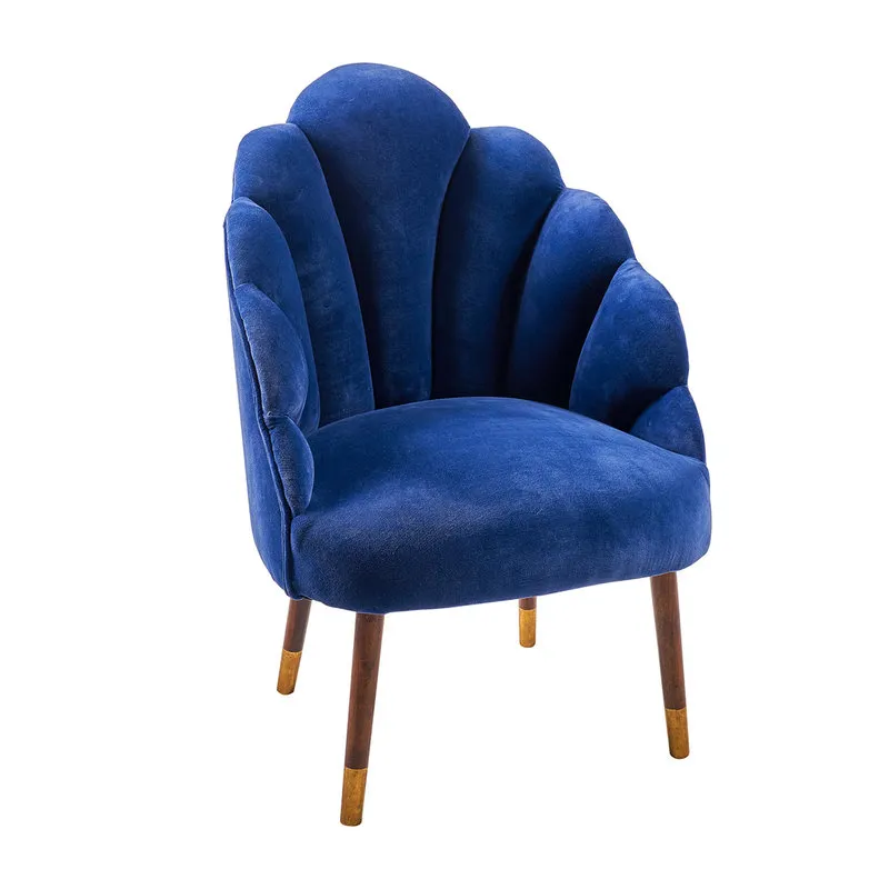 Novità Home Butterfly - poltroncina imbottita blue