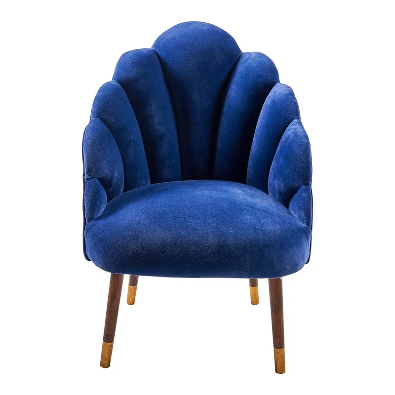 Novità Home Butterfly - poltroncina imbottita blue