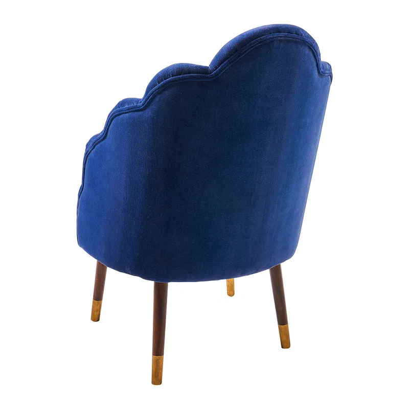 Novità Home Butterfly - poltroncina imbottita blue