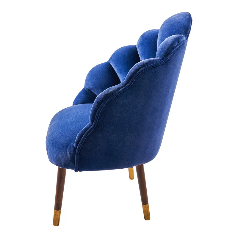 Novità Home Butterfly - poltroncina imbottita blue
