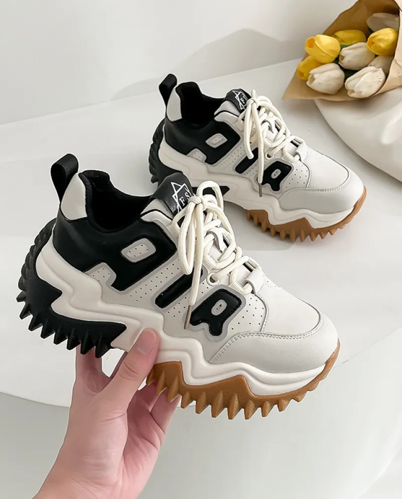 Nuove scarpe sportive da donna Scarpe casual con suola spessa per tutte le partite
