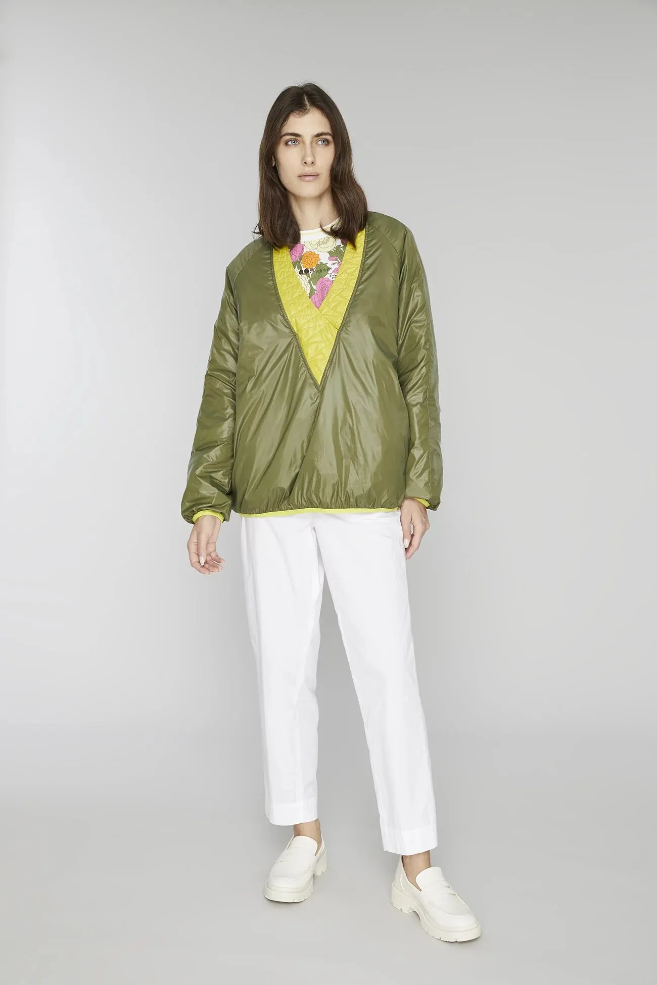 OOFWEAR Felpa reversibile imbottita