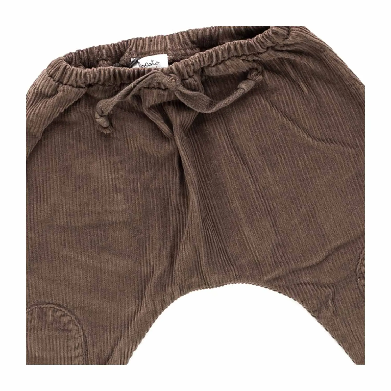 Pantalone Bebè Velluto Cioccolato