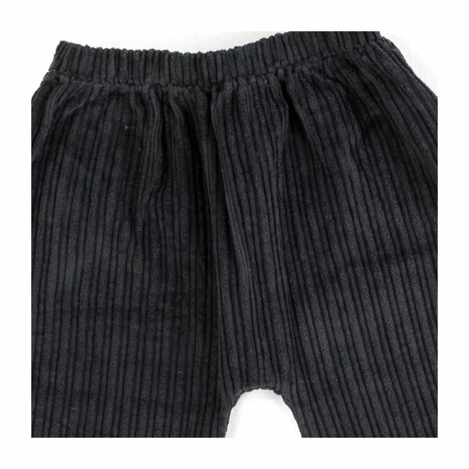 Pantalone Blu Velluto Bimbo Bebè