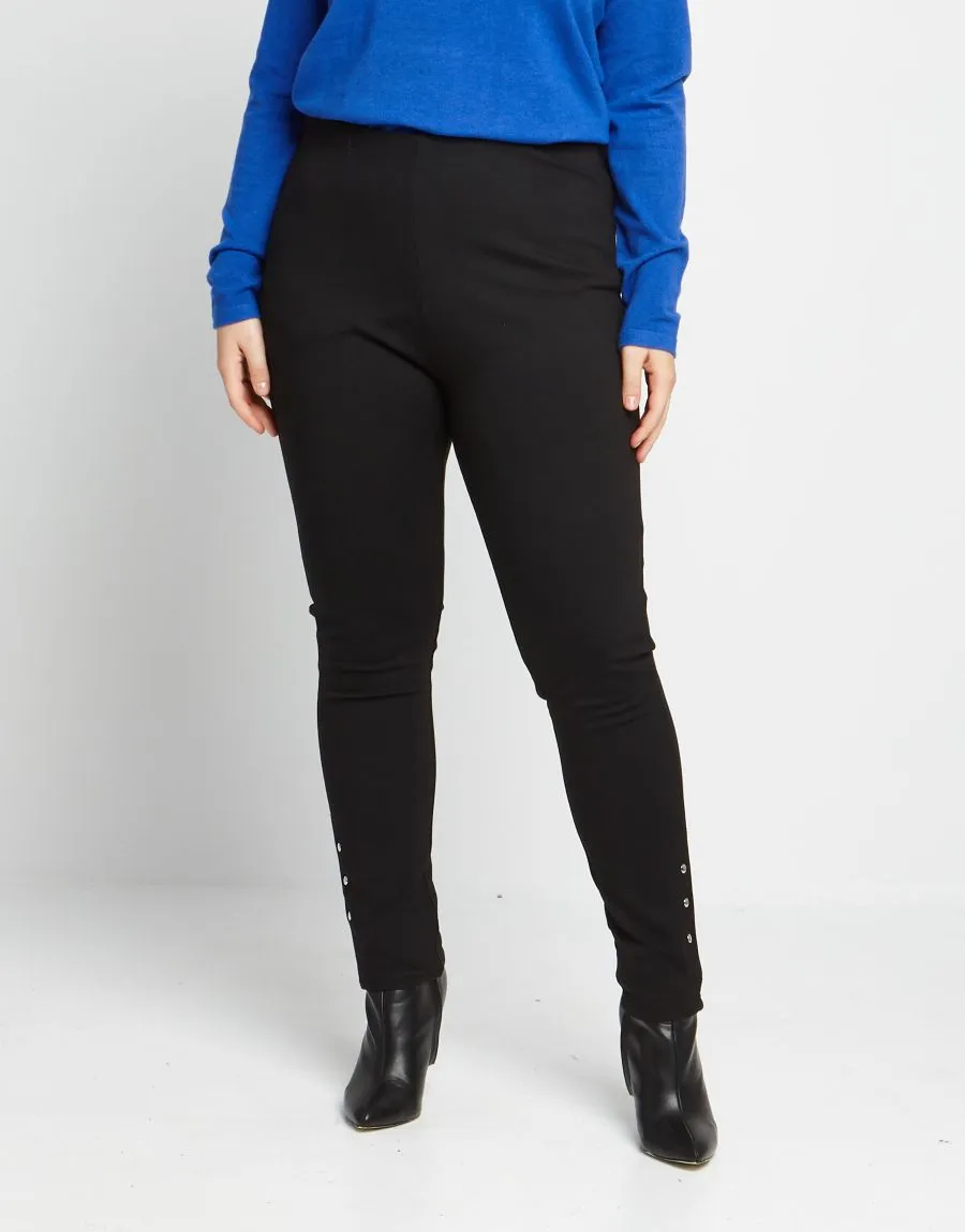 Pantalone con borchie