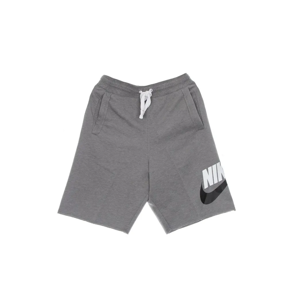 pantalone corto tuta uomo club french terry alumni short FLAT PEWTER/HTR