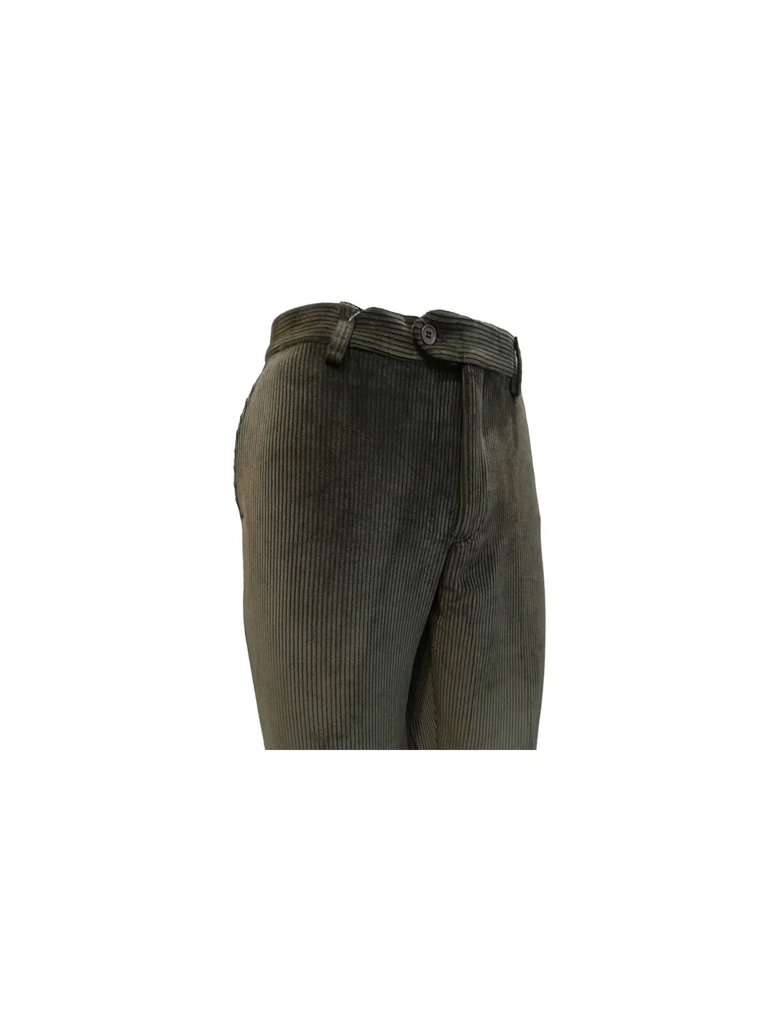 Pantalone in cotone Velluto a coste Verde Bong Bergamo