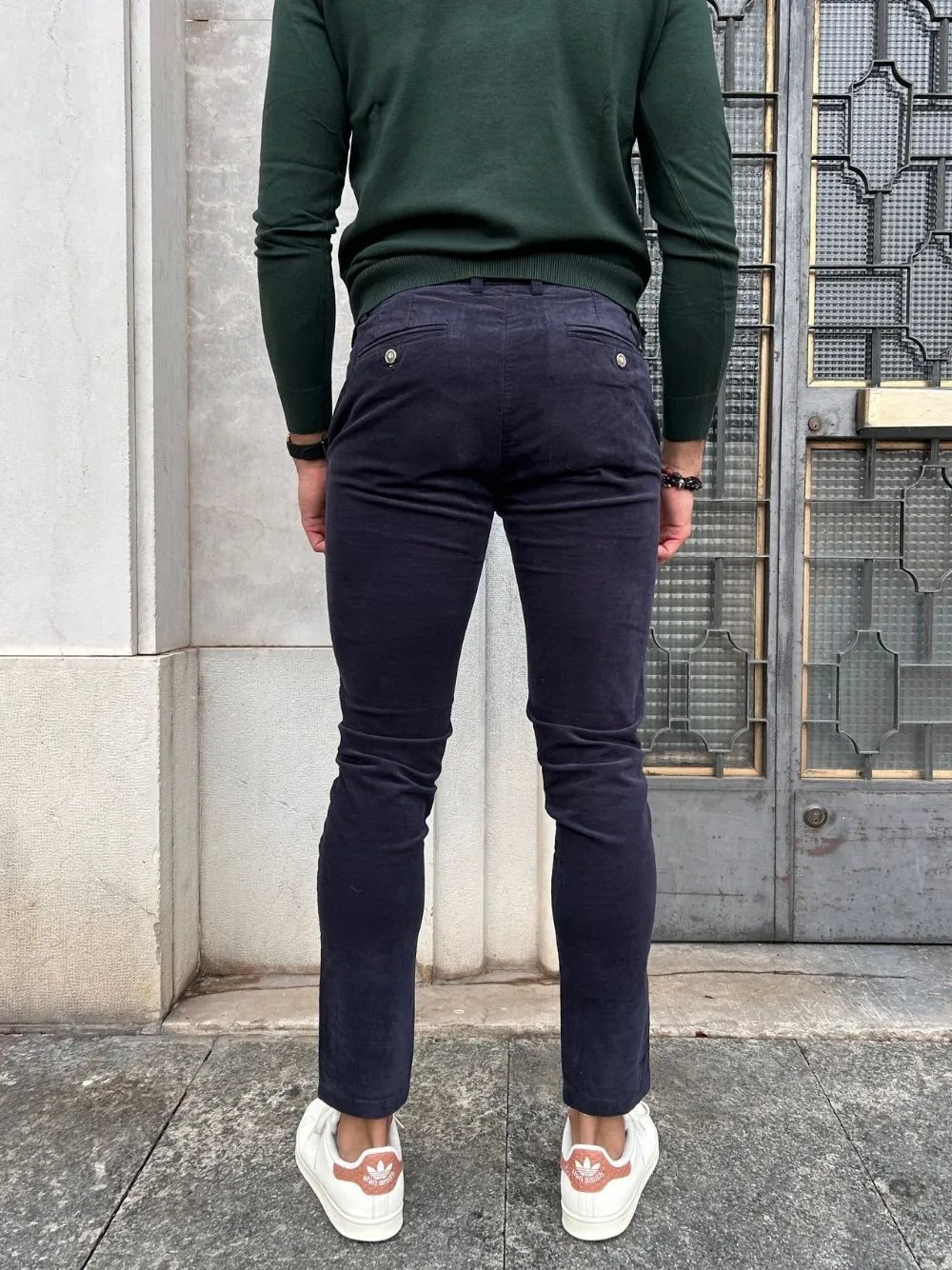 Pantalone velluto regular gl