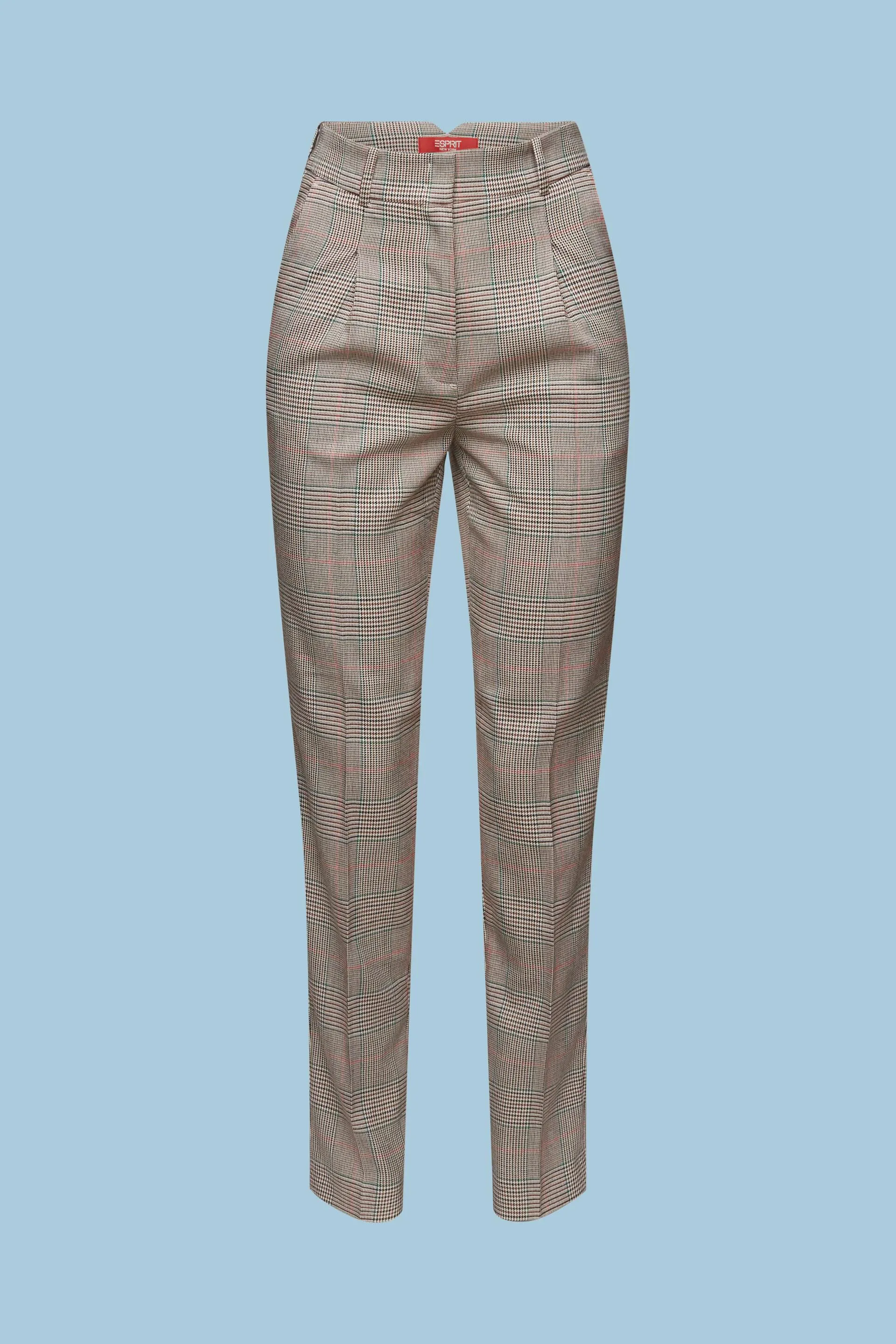 Pantaloni a scacchi tapered