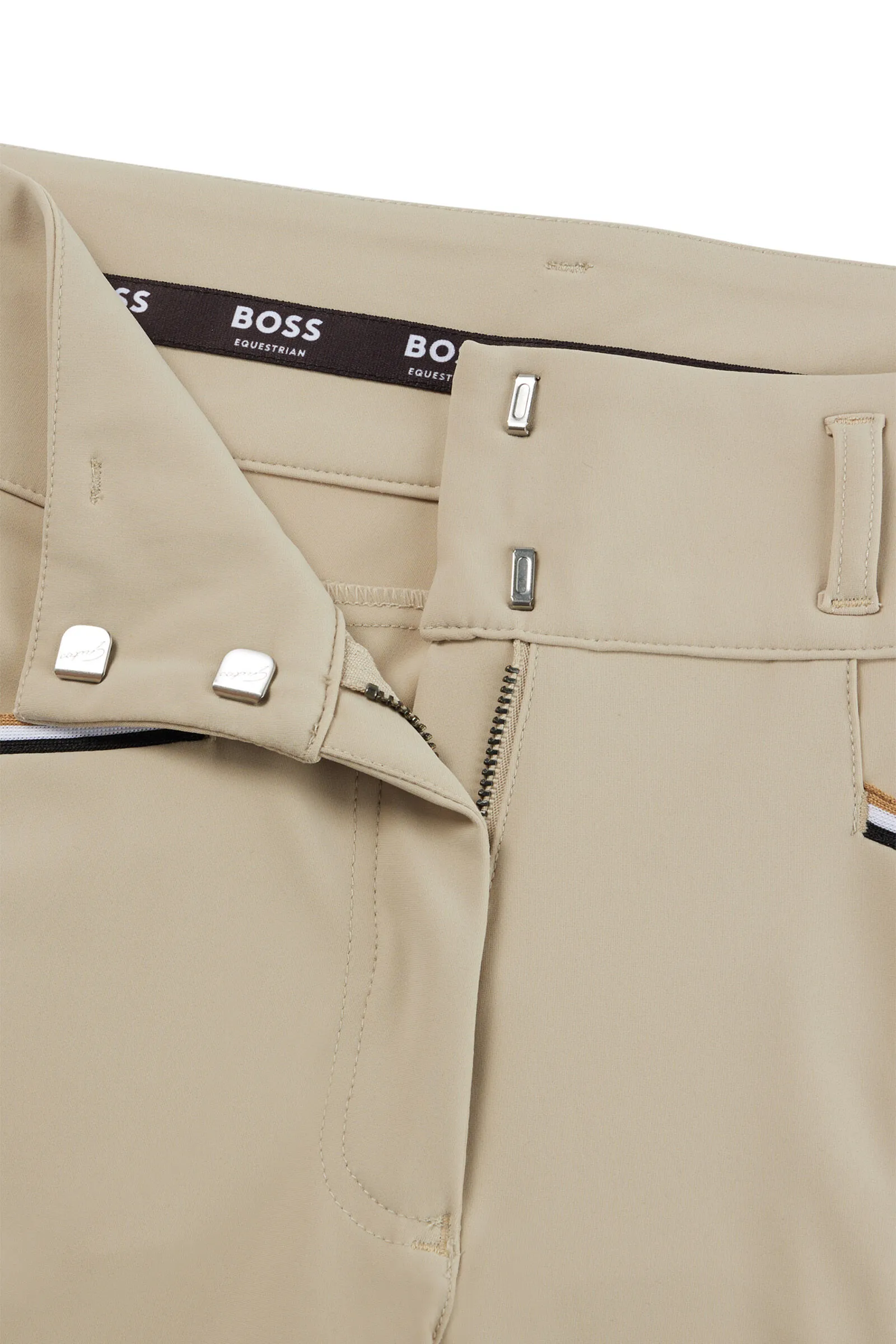 Pantaloni da equitazione con impugnatura completa Boss Hailey da donna