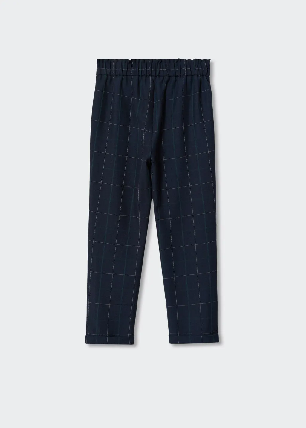 Pantaloni quadri cintura